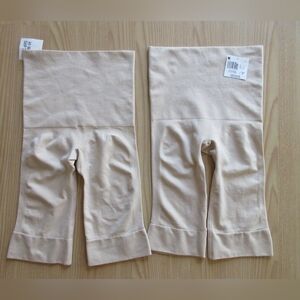 2 Hi Waist Shapewear Beige Women's Size Medium New with Tags